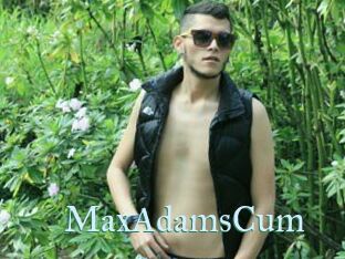 MaxAdamsCum